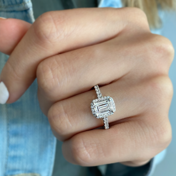 Buying a moissanite 2025 engagement ring